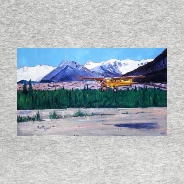 Wrangell Mountain Landing by realartisbetter